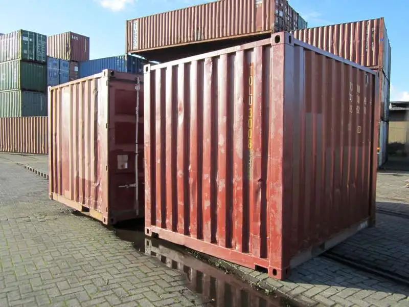 Gebrauchter 10-Fuß Dry Van Seecontainer