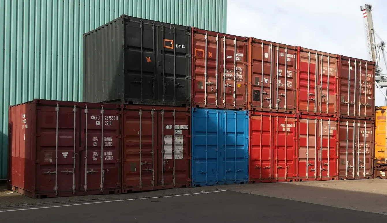 Gebrauchter 10-Fuß Dry Van Seecontainer – Bild 2
