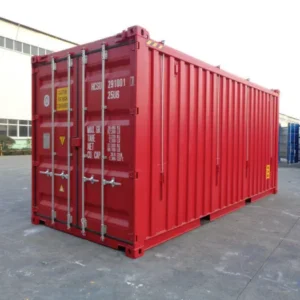 20-Fuß High Cube Hard Open Top Container (mit Stahlboden)