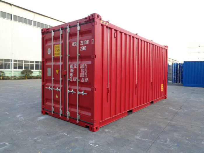 20-Fuß High Cube Hard Open Top Container (mit Stahlboden)