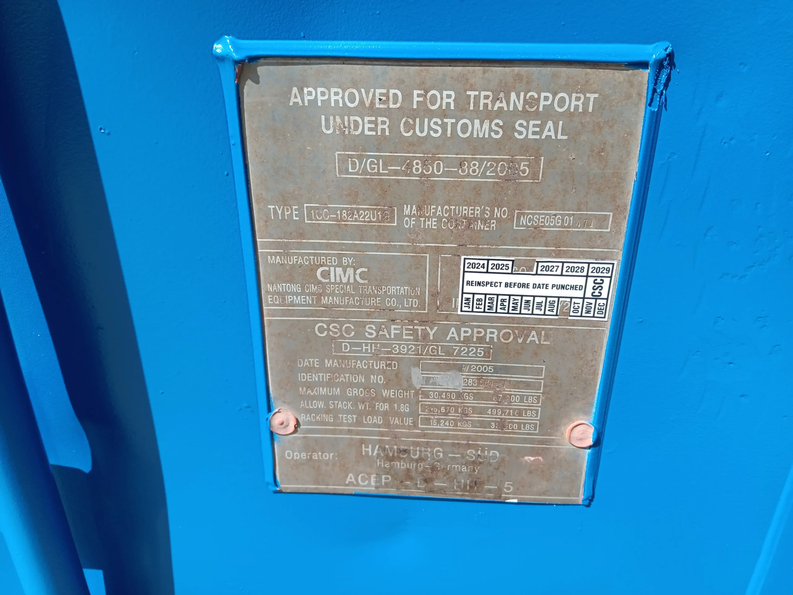 20 Fuss Open-Top Container NARU 283584-1 – Bild 7