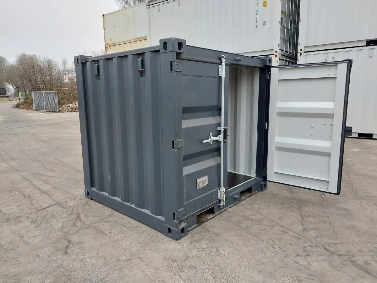 6 Fuss Seecontainer Grau – Bild 2