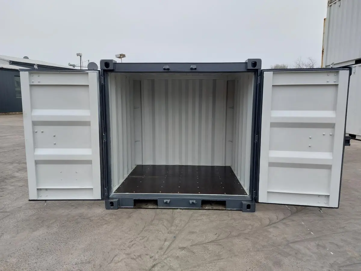6 Fuss Seecontainer Grau – Bild 4